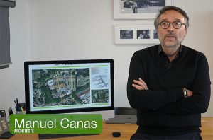 Présentation du projet Pourrières à Cucuron par Manuel Canas