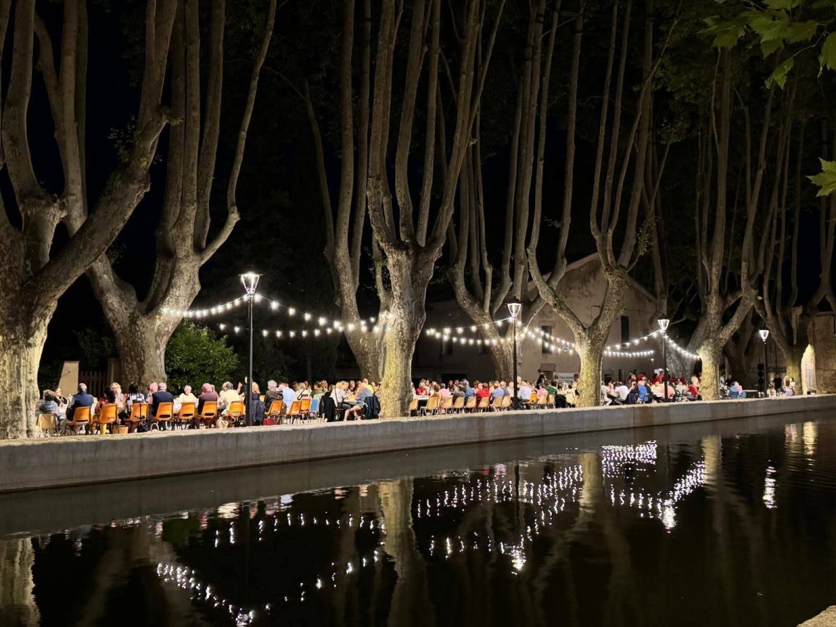 etang platanes personnes