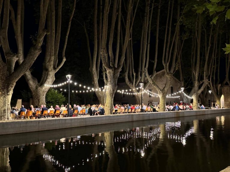 etang platanes personnes