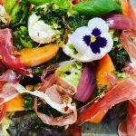 assiette jambon cru melon