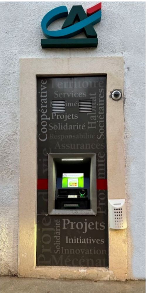 distributeur de banque