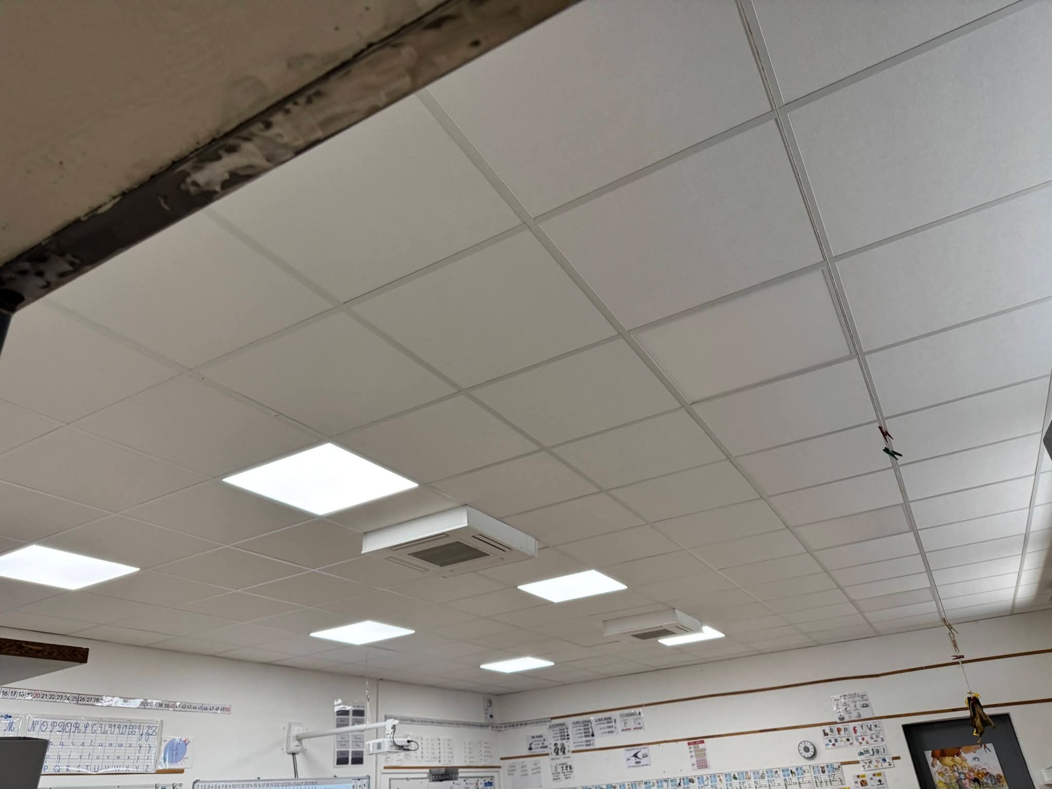 plafond climatiseur
