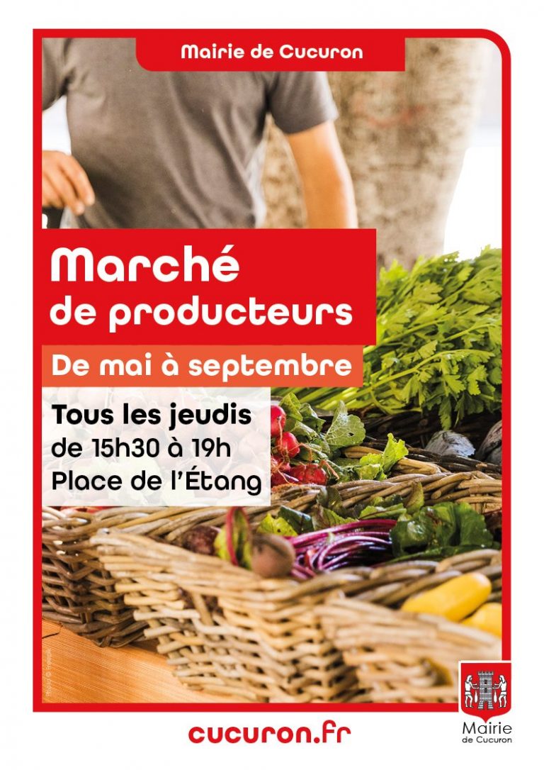 Marché des producteurs du jeudi après-midi
