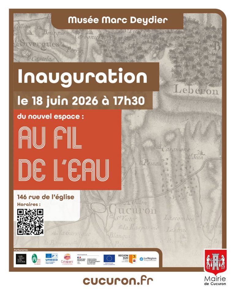 Inauguration de l'exposition Au fil de l'eau, musée Marc Deydier