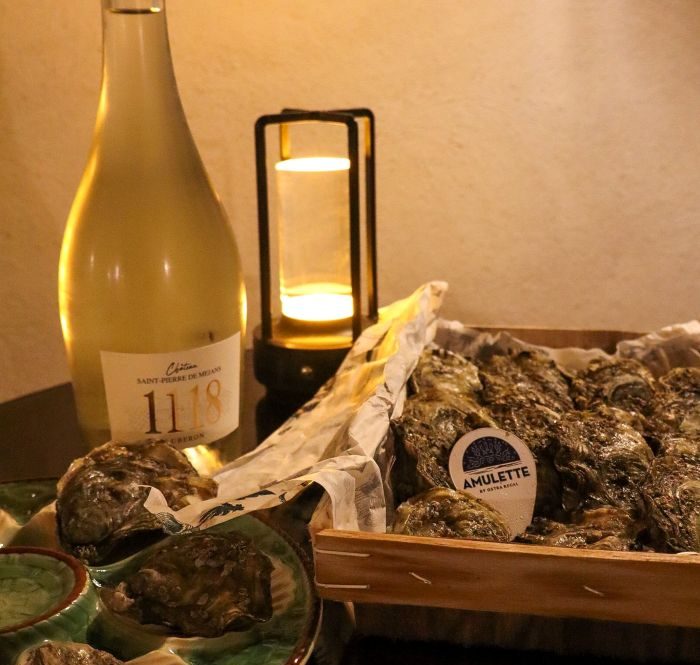 coquillages vin